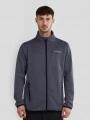 pulover polar pt. barbati Fundango Jefferson Fleece Jacket negru 1