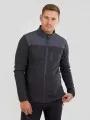 pulover polar pt. barbati Fundango FLAME Hybrid jacket gri 1