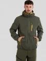 jacheta softshell pt. barbati Fundango Alloy Hooded Softshell verde 1