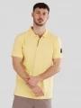 tricou cu guler pt. barbati Fundango Molton Poloshirt galben 1