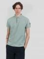 tricou cu guler pt. barbati Fundango Insignia Poloshirt verde 1