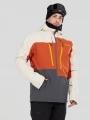 geaca de schi pt. barbati Fundango Atlas Allmountain Jacket alb 1