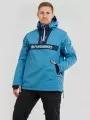geaca de schi pt. barbati Fundango Burnaby Logo Anorak albastru deschis 1