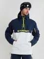 geaca de schi pt. barbati Fundango Burnaby Logo Anorak alb 1