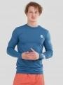 lycra cu maneci lungi pt. barbati Fundango Manado Long Rashguard albastru inchis 1