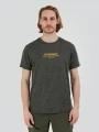 tricou pentru sport, cu maneci scurte pt. barbati Fundango Theory T-shirt oliv 1