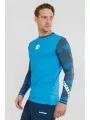 lycra cu maneci lungi pt. barbati Fundango Manado Long Rashguard albastru 1