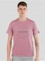 tricou cu maneci scurte pt. barbati Fundango Basic - T Logo-4 T-shirt violet 1