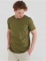 tricou cu maneci scurte pt. barbati Fundango Jaggy Structured T-Shirt oliv 1
