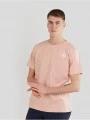 tricou cu maneci scurte pt. barbati Fundango Talmer Pocket T-shirt roz 1