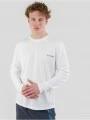 lycra cu maneci lungi pt. barbati Fundango Maurice Long Rashguard alb 1