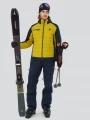 geaca de schi pt. barbati Fundango Orion Padded Jacket galben 1