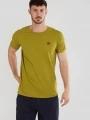 tricou cu maneci scurte pt. barbati Fundango Jaggy Structured T-Shirt verde 1