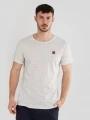 tricou cu maneci scurte pt. barbati Fundango Jaggy Structured T-Shirt nisip 1