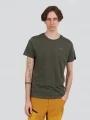 tricou cu maneci scurte pt. barbati Fundango Mont Blanc Graphic-T oliv 1