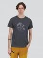 tricou cu maneci scurte pt. barbati Fundango Mountain Graphic-T gri 1
