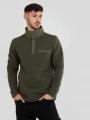 pulover pt. barbati Fundango Vertigo Sweatshirt oliv 1