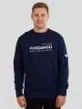 pulover pt. barbati Fundango Warren Sweatshirt albastru 1