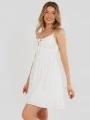 rochie pt. femei Fundango Sarah Mono Dress alb 1