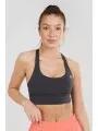 sutien pentru sport pt. femei Fundango Vexx High Support Sportbra gri 1