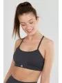 sutien pentru sport pt. femei Fundango Cane Mid Support Sportbra gri 1