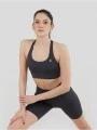 sutien pentru sport pt. femei Fundango Vexx Sport bra negru 1