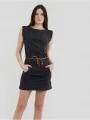 rochie pt. femei Fundango Sagitta Dress negru 1