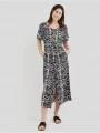 rochie pt. femei Fundango Tathar Dress negru 1