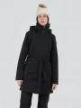 haine de ploaie pt. femei Fundango Charlotte Trenchcoat negru 1
