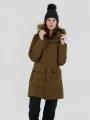 jacheta de iarna pt. femei Fundango Georgina Parka Jacket oliv 1