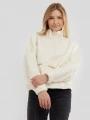 pulover polar pt. femei Fundango Calypso Hybrid Pullover maro 1