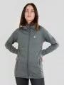 pulover polar pt. femei Fundango Share Hooded Fleece oliv 1