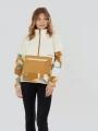 pulover pt. femei Fundango Riva Hybrid Pullover multicolor 1