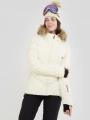 geaca de schi matlasata pt. femei Fundango Elyra Fur Padded Jacket alb 1