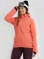 geaca de schi matlasata pt. femei Fundango Punch Padded Jacket rosu 1