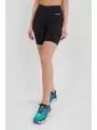 pantaloni scurti pentru sport pt. femei Fundango Estel High Rise Short negru 1