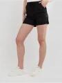 pantaloni scurti pt. femei Fundango Carla Shorts negru 1