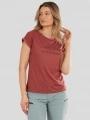 tricou cu maneci scurte pt. femei Fundango Atmos T-shirt rosu 1