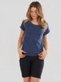 tricou cu maneci scurte pt. femei Fundango Atmos T-shirt albastru inchis 1