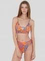 sutien bikini pt. femei Fundango Sahara V-neck Cami Top roz 1