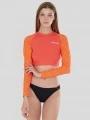 sutien bikini pt. femei Fundango Amelia Surf Top roz 1