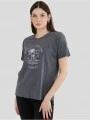 tricou cu maneci scurte pt. femei Fundango Nissa T-shirt gri 1
