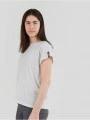 tricou pentru sport, cu maneci scurte pt. femei Fundango Rush T-shirt alb 1