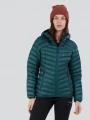 jacheta de puf pt. femei Fundango Rauris Down Jacket W verde 1