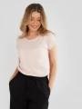 tricou cu maneci scurte pt. femei Fundango Amira T-shirt roz 1