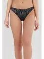 chiloti bikini pt. femei Fundango Moana Classic Bottoms negru 1