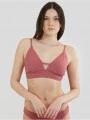 sutien bikini pt. femei Fundango Sahara V-neck Cami Top magenta 1