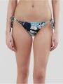 chiloti bikini pt. femei Fundango Innisfil Tie-side Bottoms albastru inchis 1