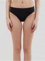 chiloti bikini pt. femei Fundango Sahara Mid Waist Full Bottoms negru 1