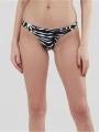 chiloti bikini pt. femei Fundango Madison High Cut Bottoms negru 1